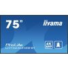 Iiyama ProLite LH7565UHSB-B1 Digital Signage Display En.trieda 2021: E (A - G) 190.5 cm (75 palca) 3840 x 2160 Pixel 24/7 Funkcia proti vzplanutiu, Funkcia; LH7565UHSB-B1 Iiyama ProLite LH7565UHSB-B1 Digital Signage Display En.trieda 2021: E (A - G) 190.5 cm (75 palca) 3840 x 2160 Pixel 24/7 Funkcia proti vzplanutiu, Funkcia; LH7565UHSB-B1
