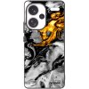 Picasee silikónové Xiaomi Redmi Note 13 Pro+ 5G - Black Gold 2 čierne