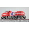 Diesellok, H0, G1000, DH 49 HGK, Verkehrsrot, Ep VI, Vorbildzustand um 2007, Sound, Rangierkupplung, DC/AC (ESU31302) Diesellok, H0, G1000, DH 49 HGK, Verkehrsrot, Ep VI, Vorbildzustand um 2007, Sound, Rangierkupplung, DC/AC (ESU31302)
