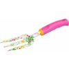 STREND PRO Garden Vidlica Strend Pro, záhradnícky, potlač kvetov, ružový, 30x8 cm, Ladies line STREND PRO Garden Vidlica Strend Pro, záhradnícky, potlač kvetov, ružový, 30x8 cm, Ladies line