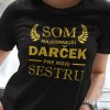 Tričko s potlačou NAJCENNEJŠÍ DARČEK Dámsky Čierna XS Tričko s potlačou NAJCENNEJŠÍ DARČEK Dámsky Čierna XS