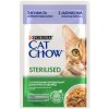 CAT CHOW Sterilizované krmivo pre mačky s jahňacím mäsom a zelenými fazuľkami v omáčke 85g CAT CHOW Sterilizované krmivo pre mačky s jahňacím mäsom a zelenými fazuľkami v omáčke 85g