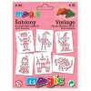 Primo Magic Papírové šablony sada E1 Pohádka Primo Magic Papírové šablony sada E1 Pohádka