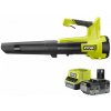 Ryobi ONE+ Akumulátorový foukač listí RY18BLB-140, 18 V (zeleno-černý, Li-ion baterie 4,0 Ah) Ryobi ONE+ Akumulátorový foukač listí RY18BLB-140, 18 V (zeleno-černý, Li-ion baterie 4,0 Ah)