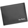 Pierre Cardin elegantná kožená peňaženka s ochranou RFID čierna