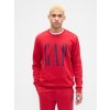 GAP Mikina s logom Červená L Červená Červená GAP Mikina s logom Červená L Červená Červená
