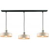 Keter Lighting Luster na lanku LATTE 3xE27/60W/230V béžová/čierna/lesklý chróm KE0112 + záruka 3 roky zadarmo + záruka 3 roky zadarmo Keter Lighting Luster na lanku LATTE 3xE27/60W/230V béžová/čierna/lesklý chróm KE0112 + záruka 3 roky zadarmo + záruka 3 roky zadarmo