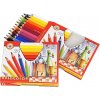Koh-i-Noor pastelky 24 ks – trojhranné silné, ergonomické Koh-i-Noor pastelky 24 ks – trojhranné silné, ergonomické