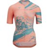 SILVINI dámsky dres Catirina coral-green S SILVINI dámsky dres Catirina coral-green S