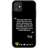 Picasee ULTIMATE CASE pro Apple iPhone 11 - Kazma - MĚLI BYSTE SE DO TOHO PUSTIT Picasee ULTIMATE CASE pro Apple iPhone 11 - Kazma - MĚLI BYSTE SE DO TOHO PUSTIT