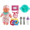 Teddies bábika miminko s lahví a bryndáčkem 36 cm Teddies bábika miminko s lahví a bryndáčkem 36 cm
