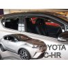 Toyota C-HR 2016-2023 (so zadnými) - deflektory Heko Toyota C-HR 2016-2023 (so zadnými) - deflektory Heko