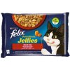 FELIX Sensations Countryside Jelly s príchuťou hovädzieho a kuracieho mäsa 4x85g FELIX Sensations Countryside Jelly s príchuťou hovädzieho a kuracieho mäsa 4x85g