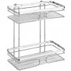 Wenko | WENKO 20410100-Regál PREMIUM z nerezovej ocele 24x27 cm, nerezový/strieborný | WE0605 Wenko | WENKO 20410100-Regál PREMIUM z nerezovej ocele 24x27 cm, nerezový/strieborný | WE0605