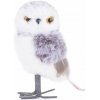 Sova MagicHome Vianoce, bielo sivá, 13 cm Sova MagicHome Vianoce, bielo sivá, 13 cm