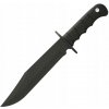 Taktický vojenský nôž Mil-Tec Combat Knife Bowie Black s puzdrom Taktický vojenský nôž Mil-Tec Combat Knife Bowie Black s puzdrom