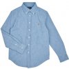 Polo Ralph Lauren LS BD-Tops-shirt modrá Polo Ralph Lauren LS BD-Tops-shirt modrá