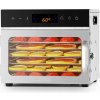 Sušička potravín 6 podnosov 400 W s viditeľným okienkom Dehydratátora potravín Sušička potravín 6 podnosov 400 W s viditeľným okienkom Dehydratátora potravín