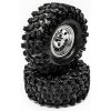 Komplet kolesá Crawler, gumy Climber, chrom disk, 2x Hobbytech Komplet kolesá Crawler, gumy Climber, chrom disk, 2x Hobbytech
