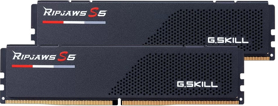 G.Skill 32GB kit DDR5 6000 CL30 Ripjaws S5 black F5-6000J3040F16GX2-RS5K