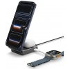 Spigen Essential MagSafe 2-in-1+C Wireless Charger EF302MOQ Black ACH10399 (ACH10399) Spigen Essential MagSafe 2-in-1+C Wireless Charger EF302MOQ Black ACH10399 (ACH10399)