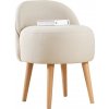 Asir Detské kreslo NIKI priemer 46 cm krémové 209FLF1151