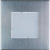 DPM Pozičné LED svietidlo 1,2W 4000K 230V štvorcové strieborné YCB177S DPM Pozičné LED svietidlo 1,2W 4000K 230V štvorcové strieborné YCB177S