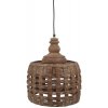 Chic Antique Prírodné antik závesné svetlo lampa z prúteného ratanu - Ø 31*38cm/ E27/ 25W - Chic Antique Chic Antique Prírodné antik závesné svetlo lampa z prúteného ratanu - Ø 31*38cm/ E27/ 25W - Chic Antique