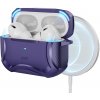ESR Cyber Armor Tough Case HaloLock puzdro pre Apple AirPods Pro 1 / 2 – fialové ESR Cyber Armor Tough Case HaloLock puzdro pre Apple AirPods Pro 1 / 2 – fialové
