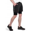 Pánske kraťasy 2v1 inSPORTline Closefit Short čierna - XL Pánske kraťasy 2v1 inSPORTline Closefit Short čierna - XL