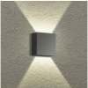 Brilagi | Brilagi – LED vonkajšie nástenné svietidlo DOUBLERAY, LED 4 W / 230 V, antracit, krytie IP65 | BG2252 Brilagi | Brilagi – LED vonkajšie nástenné svietidlo DOUBLERAY, LED 4 W / 230 V, antracit, krytie IP65 | BG2252