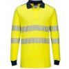 Portwest Portwest FR702 Nehorľavá reflexná polokošela žltá/čierne XL Portwest Portwest FR702 Nehorľavá reflexná polokošela žltá/čierne XL