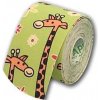 BB Tape Kineziologické tejpy pre citlivú pokožku - detský motív - žirafa Farba: limetková Rozmery: 500x5 cm BB Tape Kineziologické tejpy pre citlivú pokožku - detský motív - žirafa Farba: limetková Rozmery: 500x5 cm