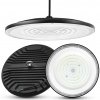 Závesné svietidlo LEDTechnics čierne, industriálne, 150 W, IP65, 22500 lm Závesné svietidlo LEDTechnics čierne, industriálne, 150 W, IP65, 22500 lm