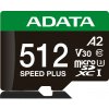 Adata MicroSDXC 512 GB Speed Plus UD512GUI3V30A2SP-RA1