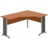 OFFICE PRO s.r.o. HOBIS kancelársky stôl pracovný tvarový, ergo ľavý CEV 60 L, čerešňa OFFICE PRO s.r.o. HOBIS kancelársky stôl pracovný tvarový, ergo ľavý CEV 60 L, čerešňa