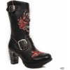 New Rock topánky na podpätku Bordados Rojos, Trail Negro Tacon Acer viacfarebná