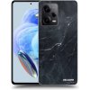 Picasee silikónový čierny obal pre Xiaomi Redmi Note 12 Pro 5G - Black marble Picasee silikónový čierny obal pre Xiaomi Redmi Note 12 Pro 5G - Black marble