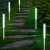 ZahradnyNabytok.org - Sada 5 LED solárnych lámp - biela ZahradnyNabytok.org - Sada 5 LED solárnych lámp - biela