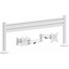 AlzaErgo Slatwall SWP110 Lišta biela + SWDM210 Príchytky biele + SWAD510 Držiak biely BUN AlzaErgo Slatwall SWP110 Lišta biela + SWDM210 Príchytky biele + SWAD510 Držiak biely BUN