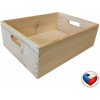 Drevený univerzálny box, 40 x 30 x 13 cm Drevený univerzálny box, 40 x 30 x 13 cm