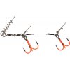 Mikado Systém na nástrahu Jaws Double Evo Titanium XL UV 30 kg vel.2/0+1/0