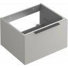 Kludi Icos skrinka 60x50x35 cm závesná kúpeľňová skrinka pod umývadlo sivá 50S60O2 Kludi Icos skrinka 60x50x35 cm závesná kúpeľňová skrinka pod umývadlo sivá 50S60O2