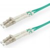 Optický kábel LC-LC, 20m Duplex MM OM3(50/125µm), 2.8mm, tyrkysový Optický kábel LC-LC, 20m Duplex MM OM3(50/125µm), 2.8mm, tyrkysový