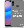 Púzdro Picasee silikónový Huawei P20 Lite Vlastný design/motiv čierne