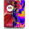 Picasee silikónový čierny obal pre Motorola Edge 40 - Burn Picasee silikónový čierny obal pre Motorola Edge 40 - Burn