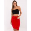 Dámska sukňa RV-SD-4793-1.32 Farba: Červená, Veľkosť: S Dámska sukňa RV-SD-4793-1.32 Farba: Červená, Veľkosť: S