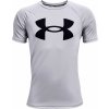 Chlapčenské tričko Under Armour Tech Big Logo SS Grey XS Chlapčenské tričko Under Armour Tech Big Logo SS Grey XS