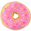 Huhubamboo hračka donut ružový 12cm Huhubamboo hračka donut ružový 12cm