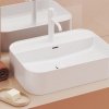 Ravak Umyvadlo Ceramic Slim Shelf R 55, s otvorem pro baterii, s přepadem, bílá biela XJX01155005 | cena za ks Ravak Umyvadlo Ceramic Slim Shelf R 55, s otvorem pro baterii, s přepadem, bílá biela XJX01155005 | cena za ks